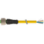 M12 female 0° A-cod. with cable PUR 5x0.34 gy UL/CSA+drag ch. 80m thumbnail 1
