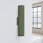 VERTICAL WALL LAMP ILLUMINATING UP AND DOWN FROM THE KARBON GREEN SERIES FOR HALL 2XGU10 thumbnail 2