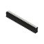 Printed circuit board terminals, 3.81 mm, Number of poles: 22, 180°, Solder pin length (l): 1.5 mm, black, PUSH IN with actuator, Clamping range, max. : 1.5 mm², Tube thumbnail 2