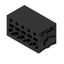Printed circuit board terminals, 5.08 mm, Number of poles: 5, 90°, Solder pin length (l): 3.5 mm, tinned, black, PUSH IN without actuator, Clamping range, max. : 2.5 mm², Box thumbnail 2