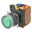 Pushbutton A22NL Ã˜22, bezel plastic, FULL GUARD, Alternate, CAP COLOR A2222002H thumbnail 2