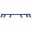 Ceiling lamp RING 6L ultramarine thumbnail 1