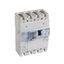 MCCB DPX3 250+RCD 3P+N/2 250A 50KA thumbnail 1