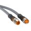 JUMPER CABLE PVC 4W M8 F STR M8 M STR 15M CABLE (CT à 5 C62) thumbnail 4