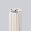 CYLINDRICAL BEIGE CEILING LAMP 40 CM CARBON VERTICAL PATTERN GU10 thumbnail 7