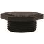 Plug Hexagonal with sealing Flat ATEX EXE Polycarbonate PG32 Black RAL thumbnail 1