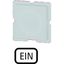 123TQ25 Button plate, white, ON thumbnail 2