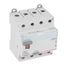 RCD DX³-ID - 4P - 400 V~ neutral right hand side - 63 A - 500 mA - AC type thumbnail 1