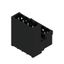 PCB plug-in connector, male header, closed side, THT/THR solder connection, 5.00 mm, Number of poles: 8, 180°, Solder pin length (l): 3.2 mm, tinned, black, Box thumbnail 3