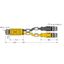 2-Way Splitter Y-Splitter with Cable, Female Connector M12 × 1 - 2 × Male Connectors M12 × 1   VBRK8-2RSC4.870T-0.15/0.15/TXL4000 thumbnail 2
