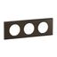 PLATE 3 GANG SATIN DARK NICKEL thumbnail 3