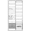 BA27BB Meter board, Field width: 2, Rows: 57, 1100 mm x 550 mm x 215 mm, Isolated (Class II), IP31 thumbnail 21