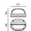EKO+19 GRILL LED 830 ANTHRACITE10W thumbnail 4