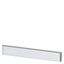 SIVACON, trim strip, W: 400 mm, under the door, light gray thumbnail 2