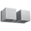 WALL LAMP QUAD 2 GREY G9 2X40W IP20 thumbnail 2