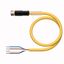 Actuator and Sensor Cable, PVC Connection Cable   PKGS4M-7/TEY thumbnail 2