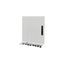 XSDMLV40606 Device area door, ventilated, IP42, left, HxW=600x600mm, grey thumbnail 2
