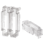 2 Terminals shrouds for FUSERBLOC fitted with uR fuses size 00 ( facto thumbnail 2