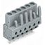 THT female header straight Pin spacing 5 mm gray thumbnail 4