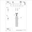 CYLINDRICAL CEILING LAMP 40 CM GOLD CARBON VERTICAL PATTERN GU10 thumbnail 5