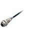 Proximity sensor, inductive, brass-nickel, M12, shielded, 7 mm, NO, 5 E2E 8349G thumbnail 3