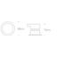 WHITE FIRE RATED 7W WW IP65 230V DIMMABLE thumbnail 3