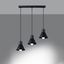HANGING LAMP TALEJA 3 BLACK E27 3X60W IP20 thumbnail 6