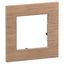 1 GANG PLATE LIGHT OAK thumbnail 1