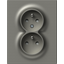 SOCKET FRENCH DOUBLE 2P+E 16A 250V~ TI F 4417112 thumbnail 1