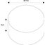 AIXLIGHT PRO FLAT ROUNDFRAME 1 fitting housing, white thumbnail 2