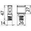 Terminal 16mm² for anchor bar thumbnail 2