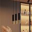 LOOPEZ 3L HANGING LAMP BLACK/GOLD GU10 3X40W IP20 thumbnail 7