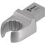 7775 insteek-ringsleutels, open, 9x12 mm, 17 x 44 mm thumbnail 1