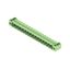 PCB plug-in connector, male header, Flange, THT solder connection, 5.08 mm, Number of poles: 16, 90°, Solder pin length (l): 3.2 mm, tinned, Pale green, Box thumbnail 3