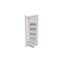KLV-48HWP-SF Hollow wall compact distribution board, 4-rows, super-slim sheet steel door thumbnail 1