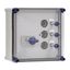 Distribution enclosure 1x40A Duco 4p 3xDII+busbars thumbnail 3