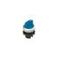 Short handle selector, 3 positions blue with marking thumbnail 2