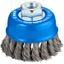 Cup Brush Knotted 75 mm Steel thumbnail 1