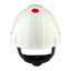 3M™ Hard Hat, Uvicator, Ratchet, Ventilated, Plastic Sweatband, White, thumbnail 6