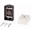 CI-K2H-T0-2-MBS Insulated enclosure CI-K2H, H x W x D = 181 x 100 x 80 mm, for T0-2, hard knockout version, with mounting plate screen thumbnail 1