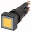 Q25LT-GE/WB Illuminated pushbutton actuator, yellow, momentary, +filament lamp 24V thumbnail 1