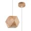 HANGING LAMP WOODY NATURAL WOOD GU10 1X40W IP20 thumbnail 1