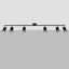 CEILING LAMP LEMMI 6L BLACK GU10 6X10W IP20 thumbnail 2
