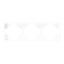 TRIPLE HORIZONTAL FRAME WHITE thumbnail 1