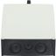P3-100/I5 On-Off switch, P3, 100 A, surface mounting, 3 pole, with black thumb grip and front plate thumbnail 3