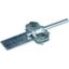 UNI disconnecting clamp, St/tZn for Rd 8-10/Fl 30mm thumbnail 1