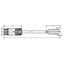 pre-assembled connecting cable Eca Socket/open-ended black thumbnail 5