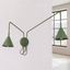 Wall lamp NOX 2 olive green with a switch thumbnail 6