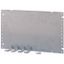 Mounting plate for MCCBs/Fuse Switch Disconnectors, HxW 350 x 400mm thumbnail 1