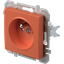 SOCKET FRENCH 2P+E 16A 250V~ OR XO 4417078 thumbnail 2